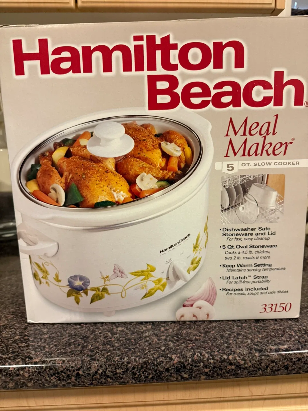 Hamilton Beach Meal Maker 5 Qt Slow Cooker
