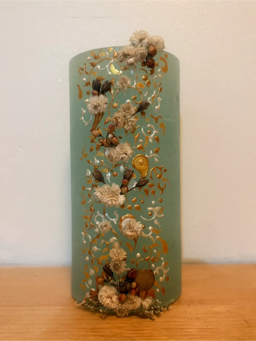 Decorative Floral Candle image indicator(2)