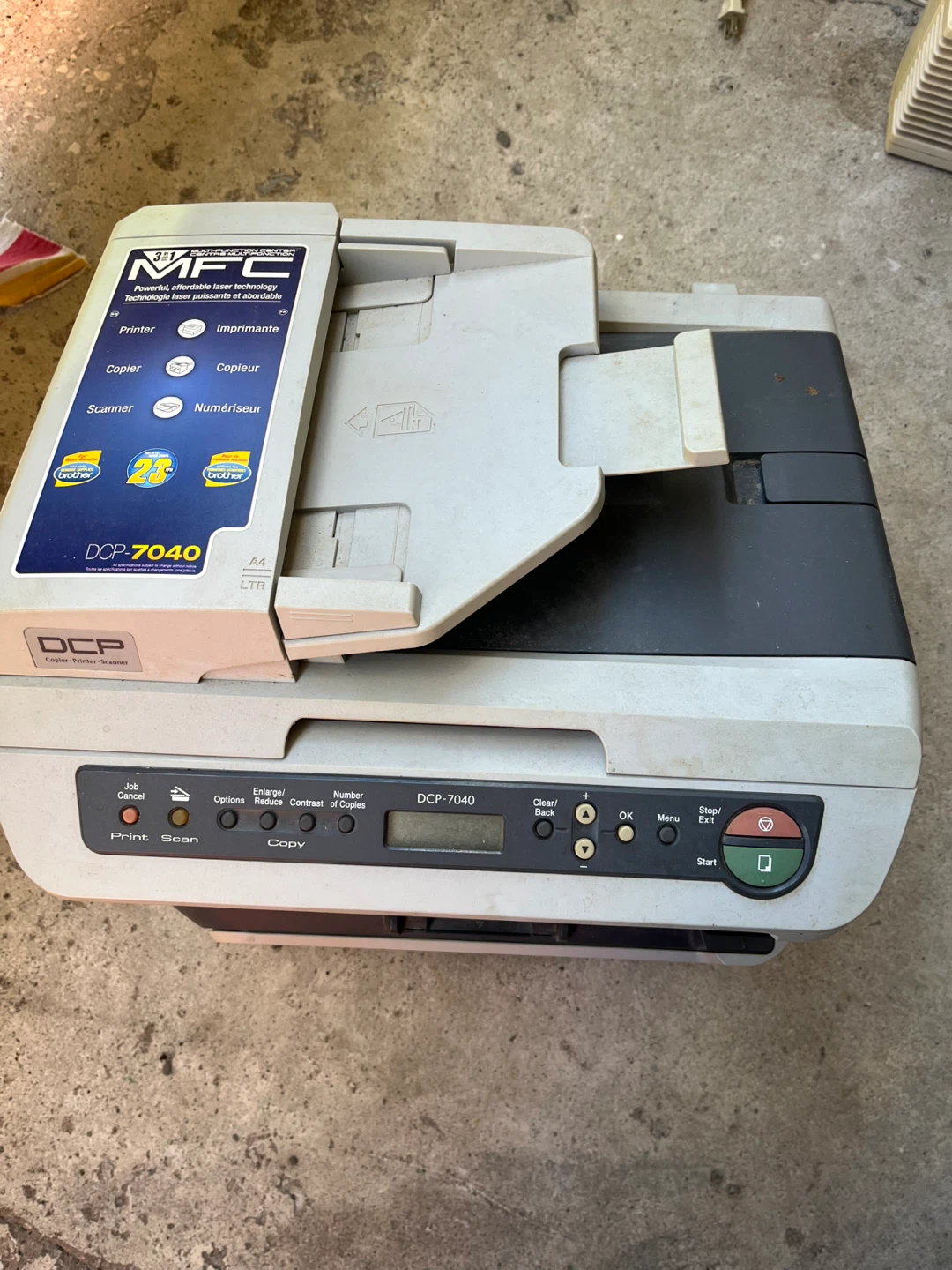 Brother DCP-7040 Laser Printer/Scanner/Copier - photo 2