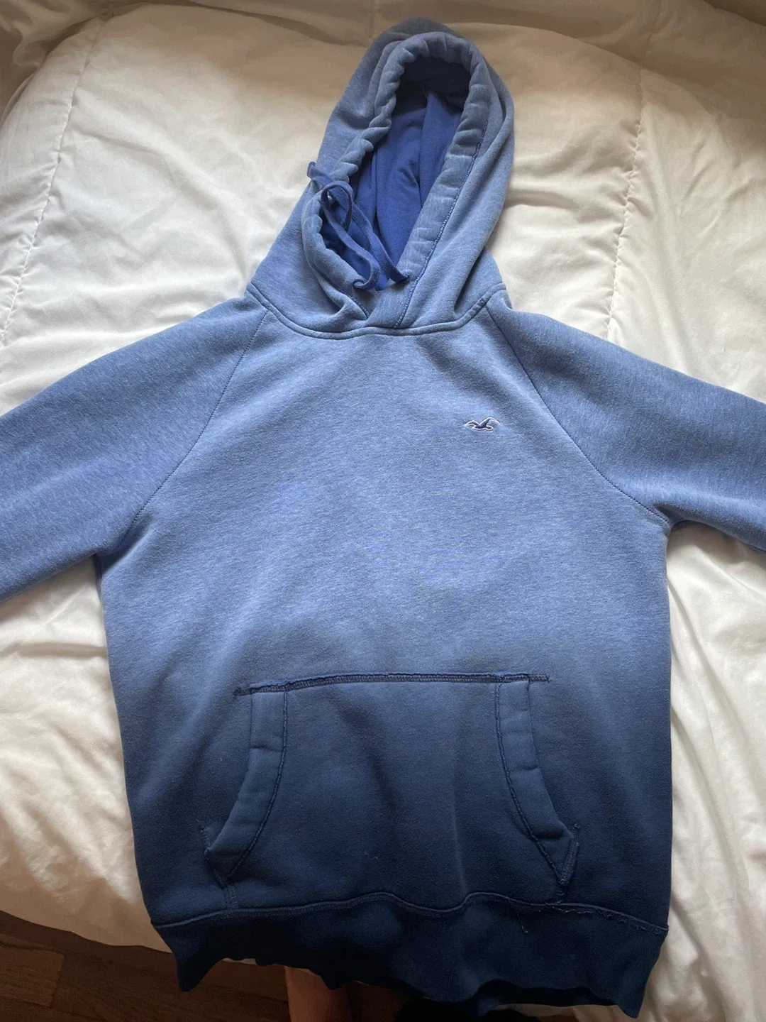Hollister Blue Ombre Hoodie, Size M