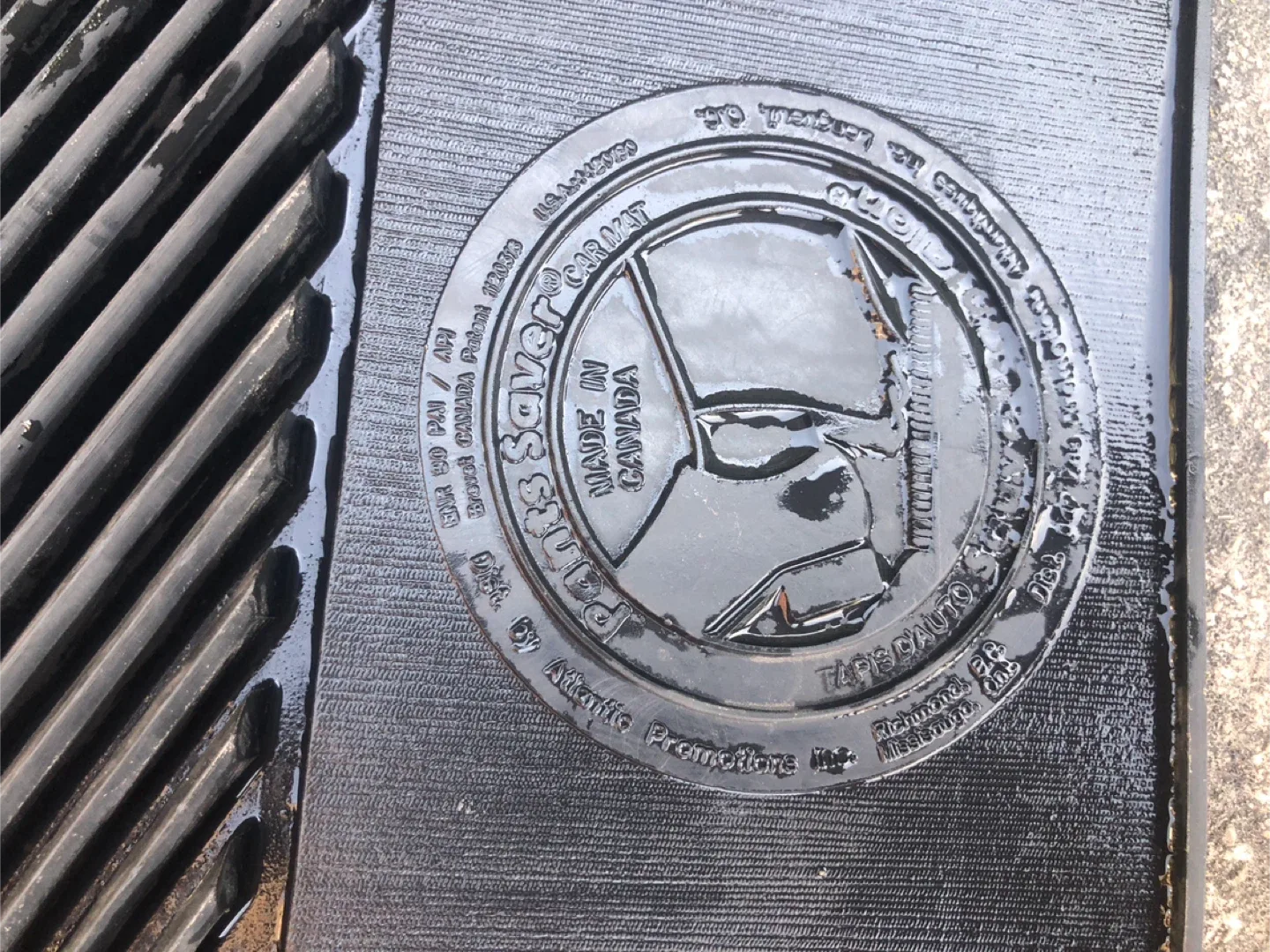 Winter tires on steel rims and 4 mats image indicator(4)