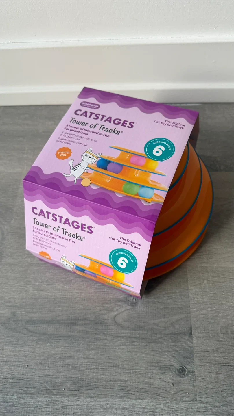 Catstages Tower of Tracks Cat Toy image indicator(2)
