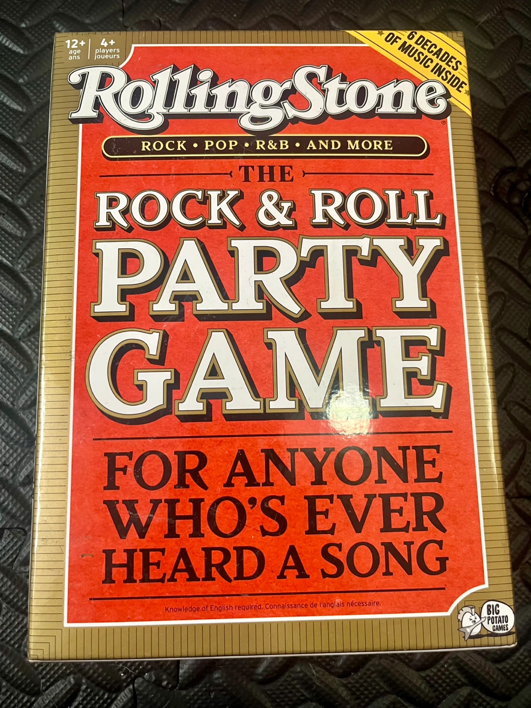 Rolling Stone Rock & Roll Party Game