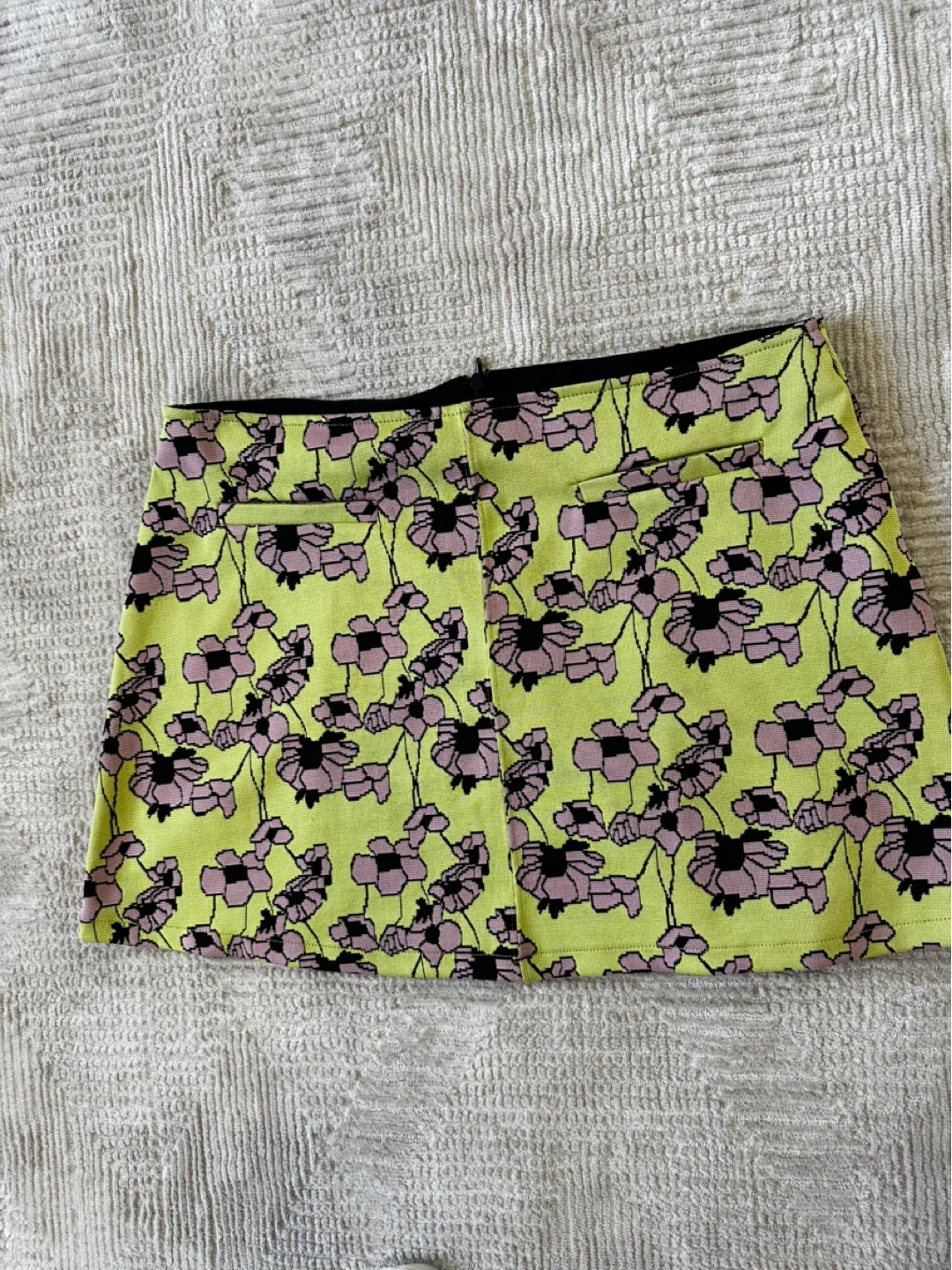 New Zara Floral Mini Skirt - Size L - photo 2