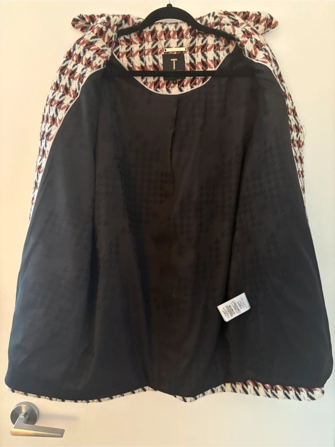 Ted Baker Houndstooth Wool Blend Coat - photo 4