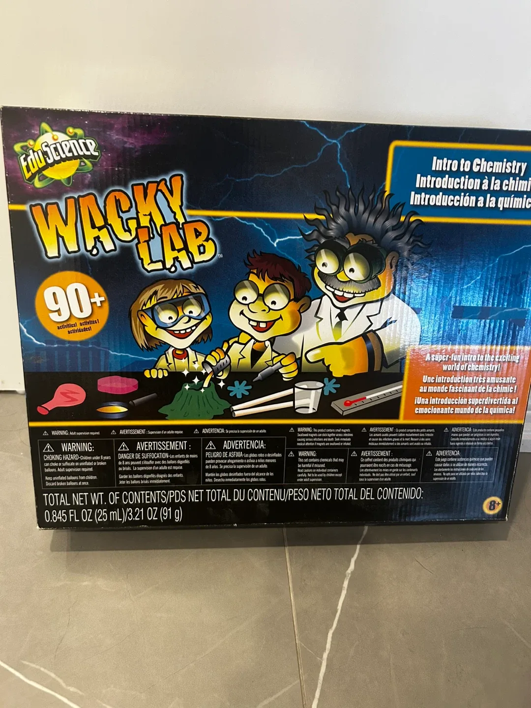 Edu Science Wacky Lab Intro to Chemistry Set