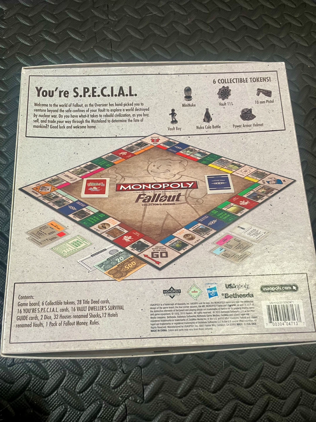 Monopoly Fallout Collector's Edition Board Game - photo 2