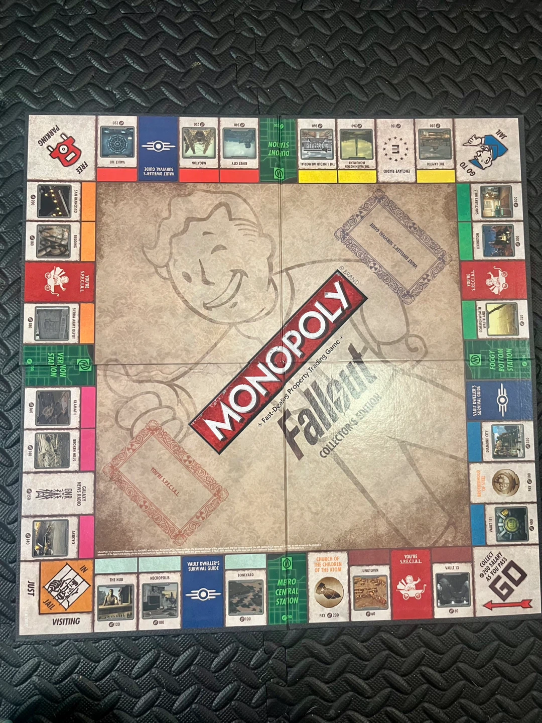 Monopoly Fallout Collector's Edition Board Game - photo 3