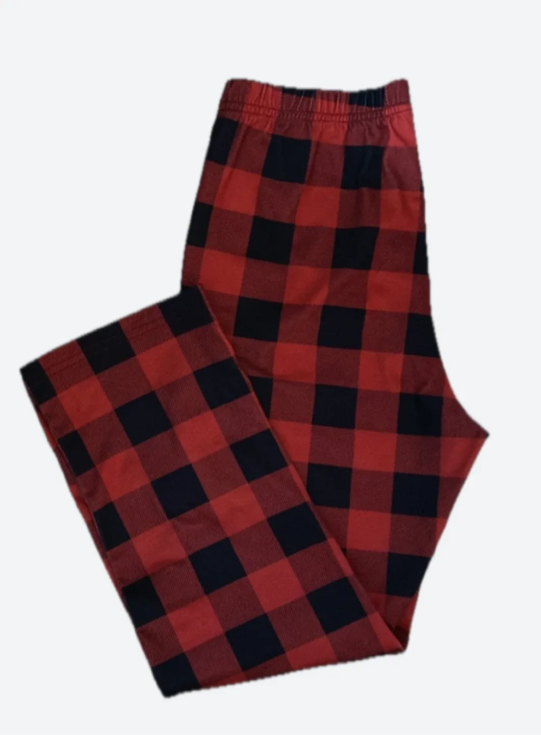Red & Black Plaid Pajama Pants