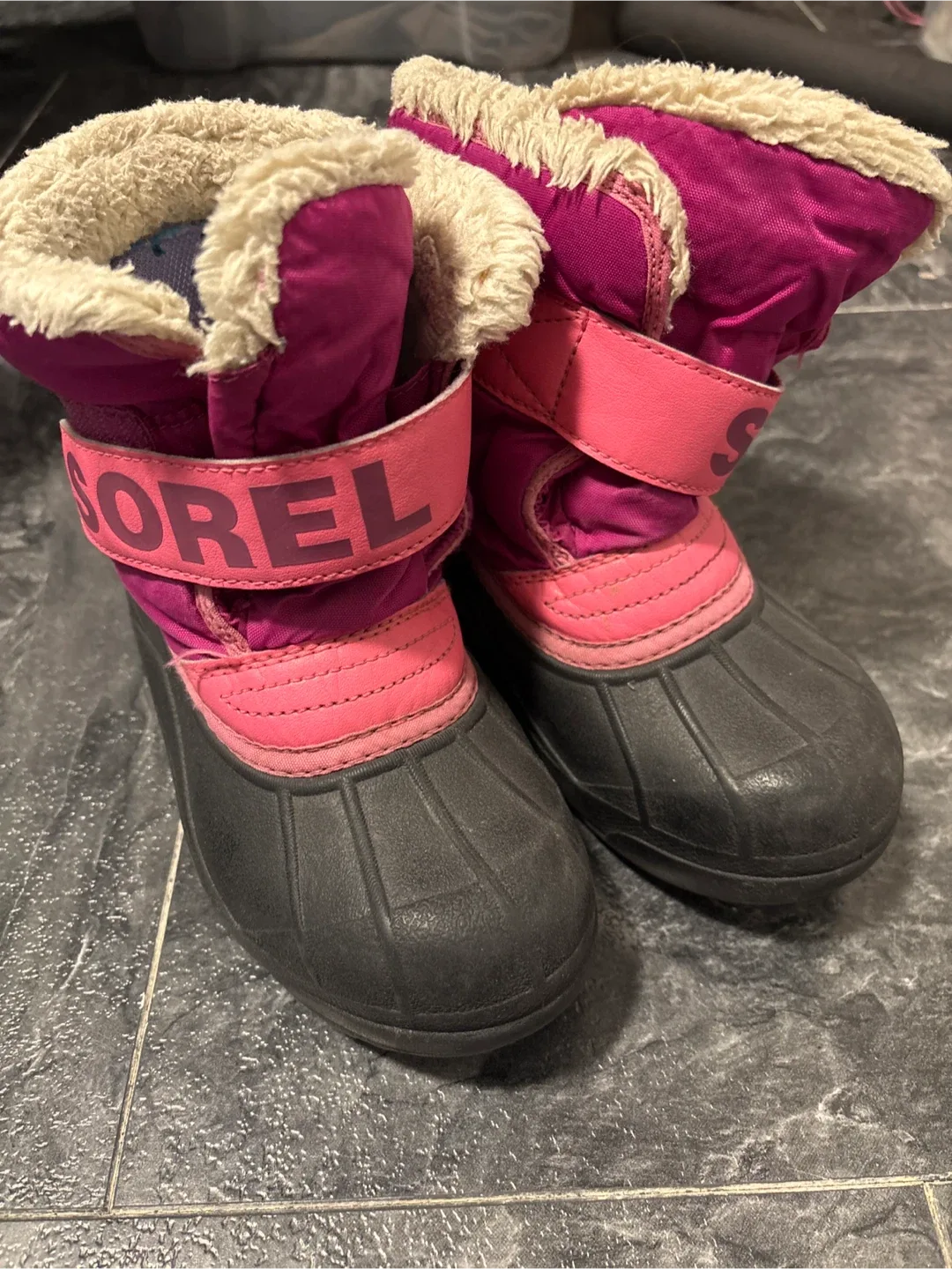 Sorel Pink Winter Boots - Size US 13