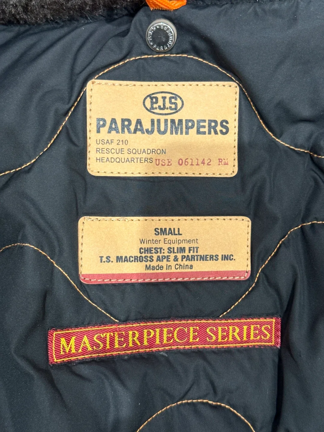 Parajumpers Masterpiece Series Jacket - Black image indicator(8)
