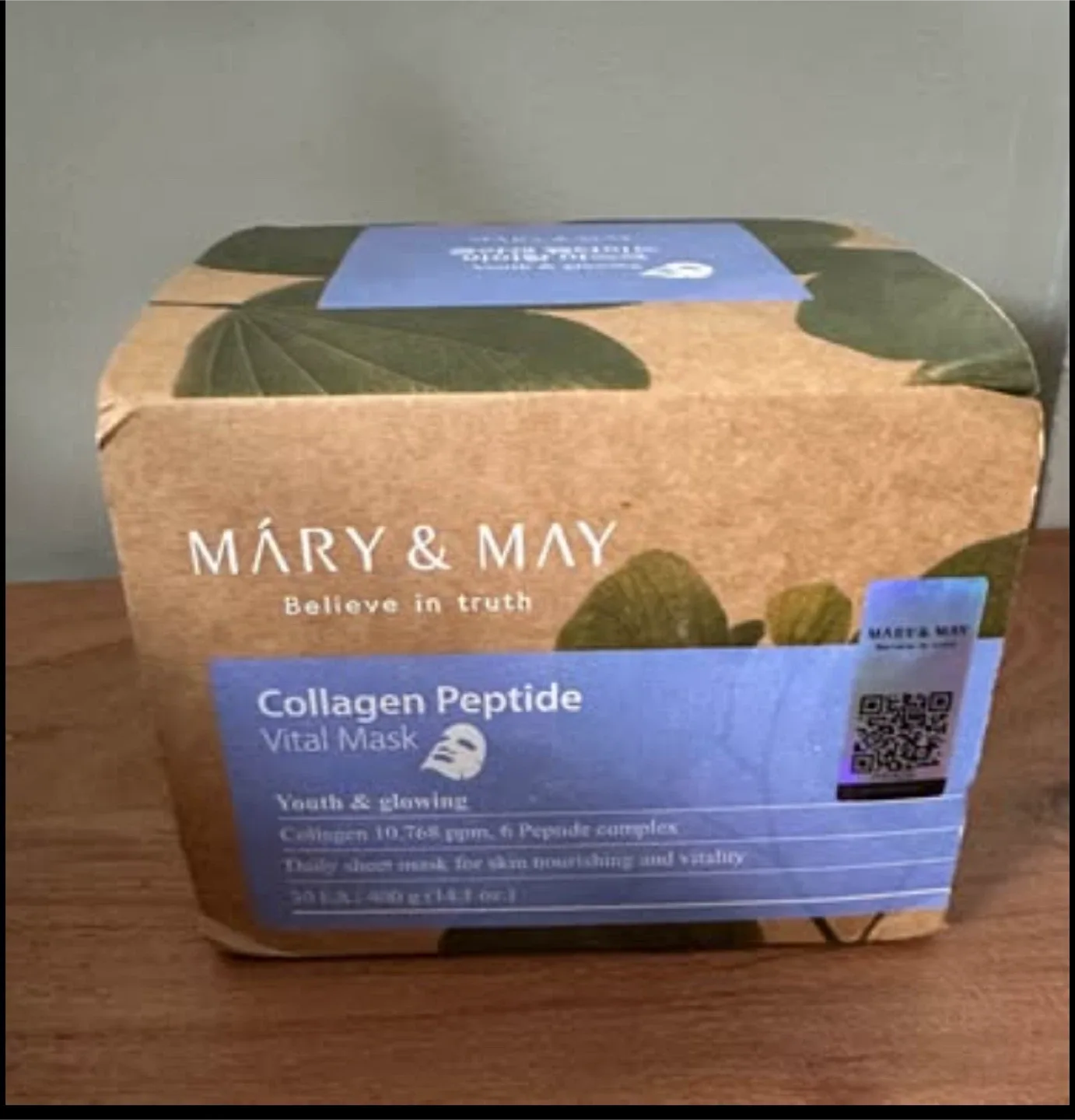 MARY&MAY Collagen Peptide Vital Mask