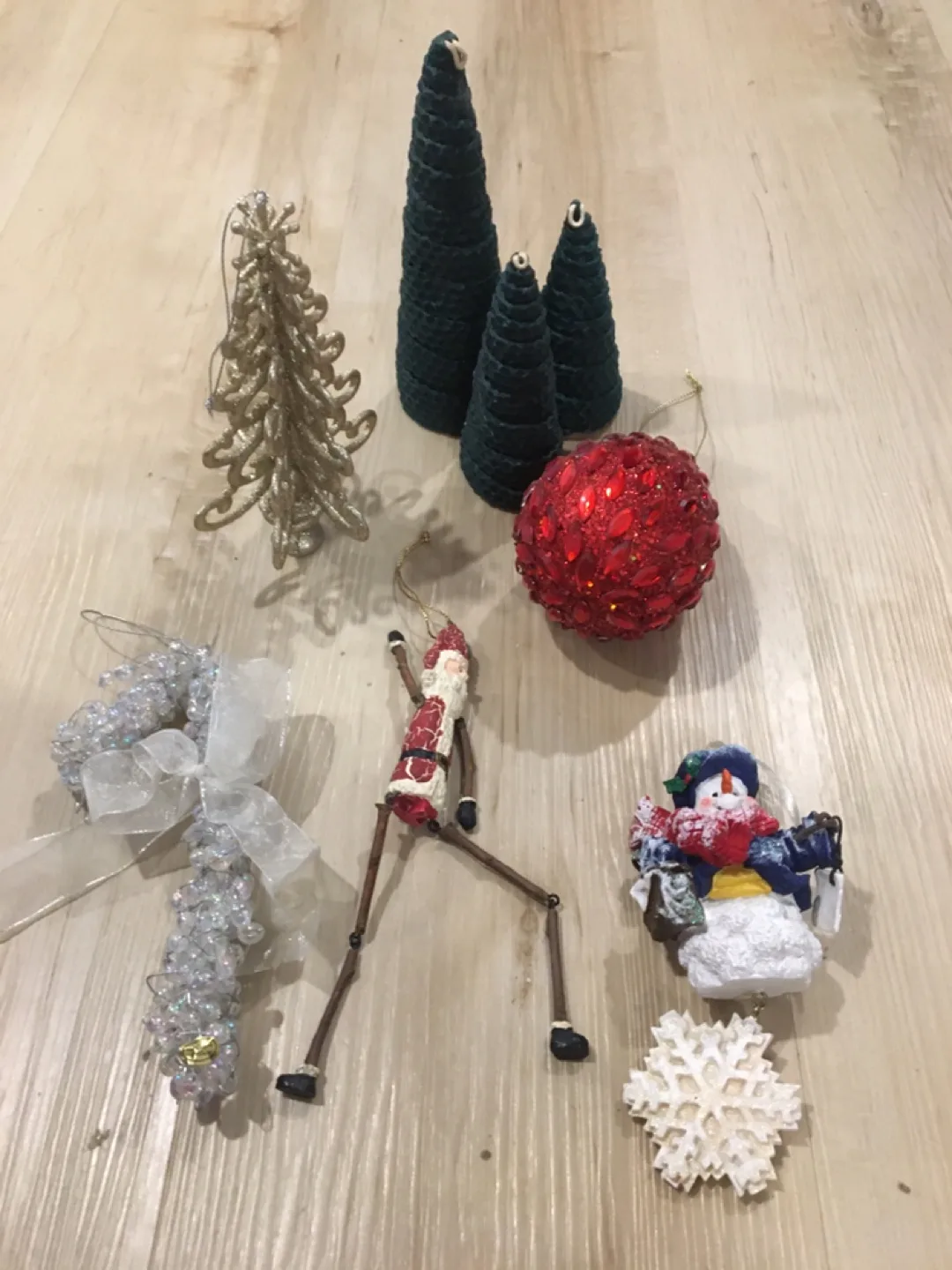 Never Used Christmas Ornaments - Assorted