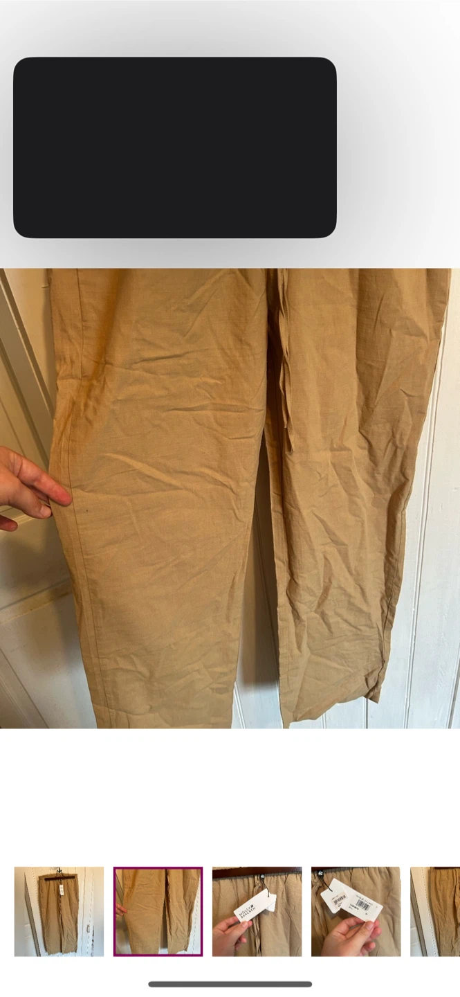 Molly Bracken Linen Pants - Size M - photo 2