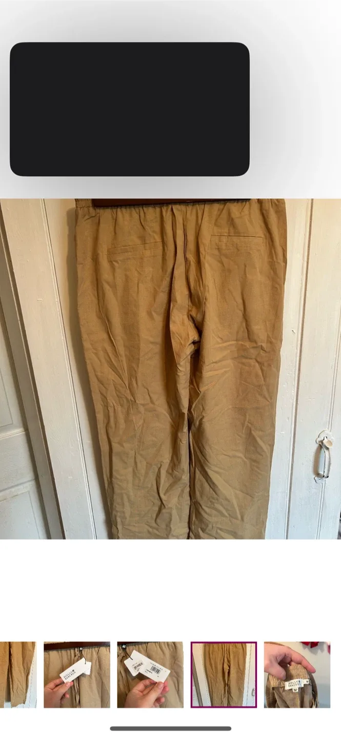 Molly Bracken Linen Pants - Size M image indicator(4)