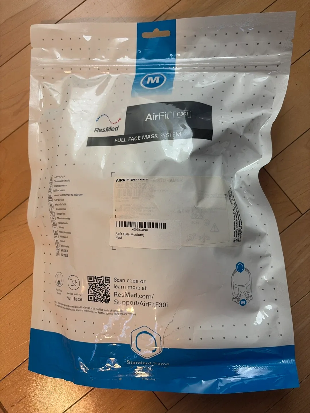 New ResMed AirFit F30i Full Face Mask (Medium) image indicator(2)