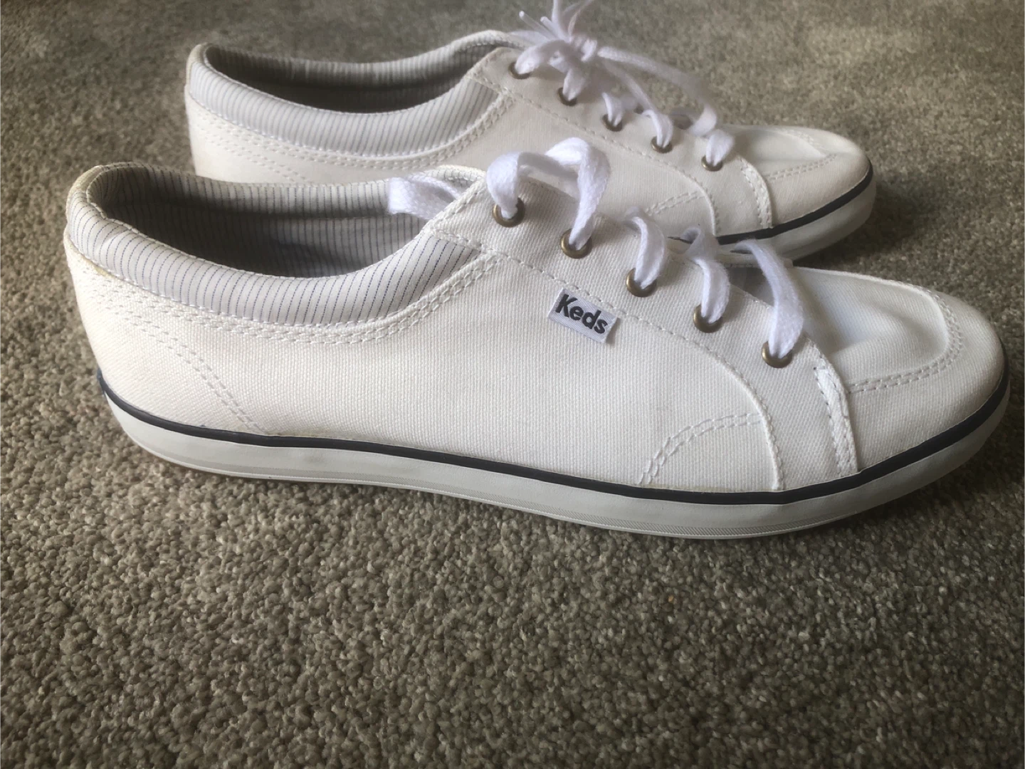 Keds Women's White Canvas Sneakers - photo 3