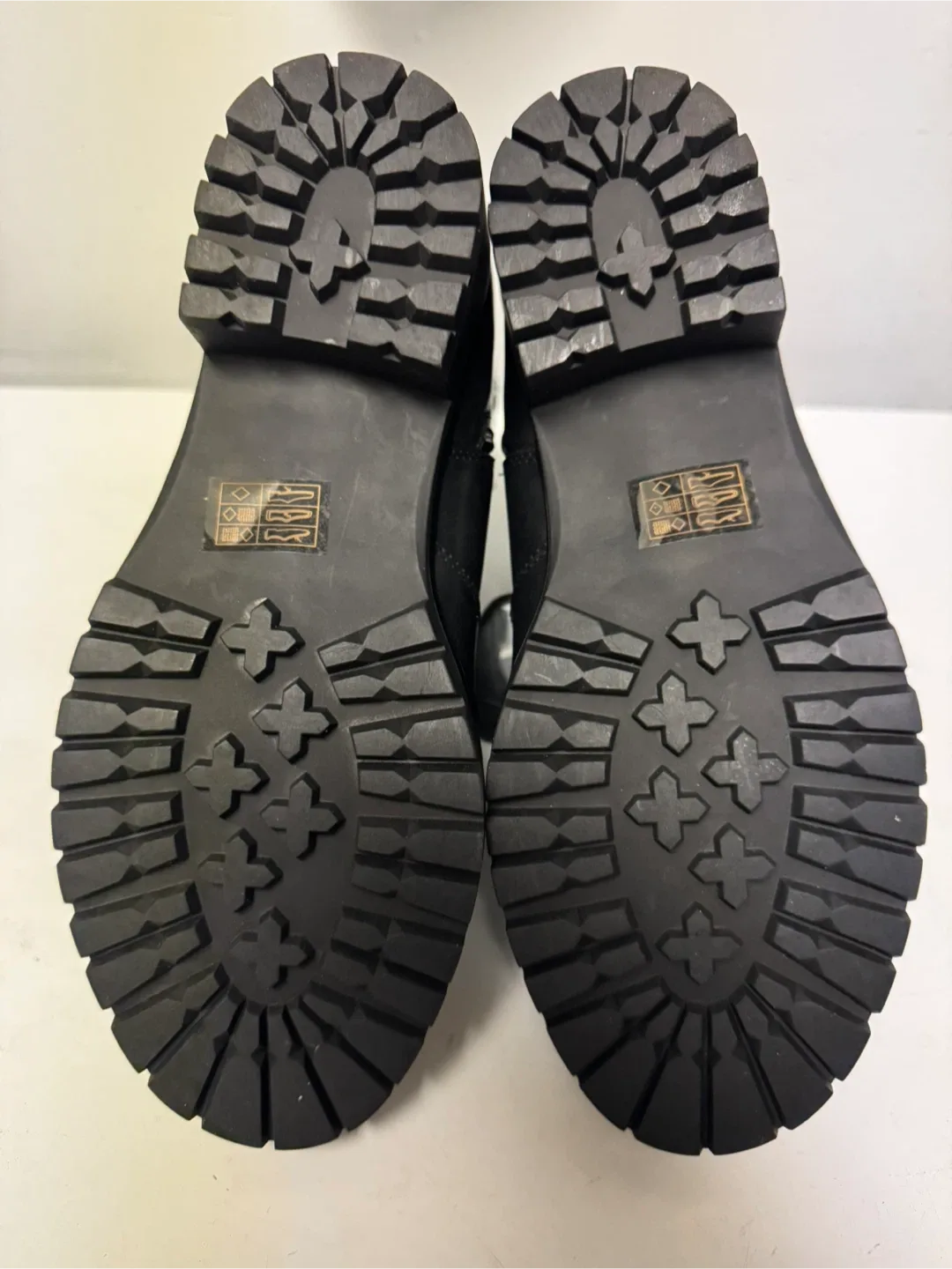 Addition Elle Black Ankle Boots with Knit Cuff Size 8W New! image indicator(7)