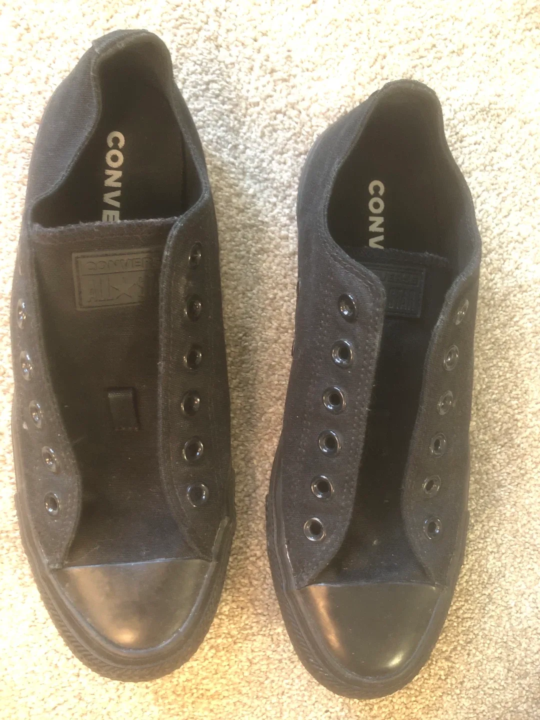 Converse All Star Black Slip-On Shoes image indicator(3)