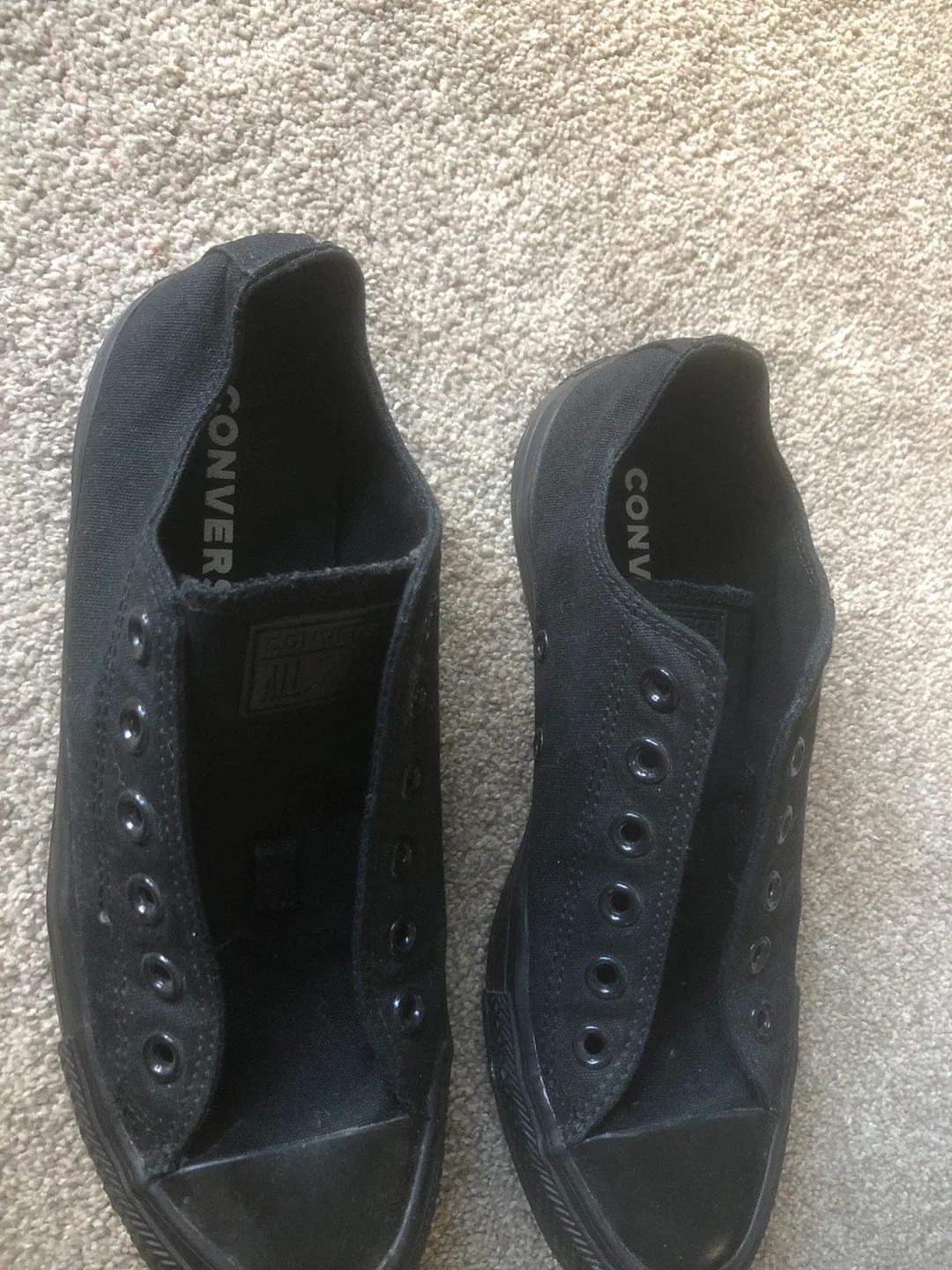 Converse All Star Black Slip-On Shoes