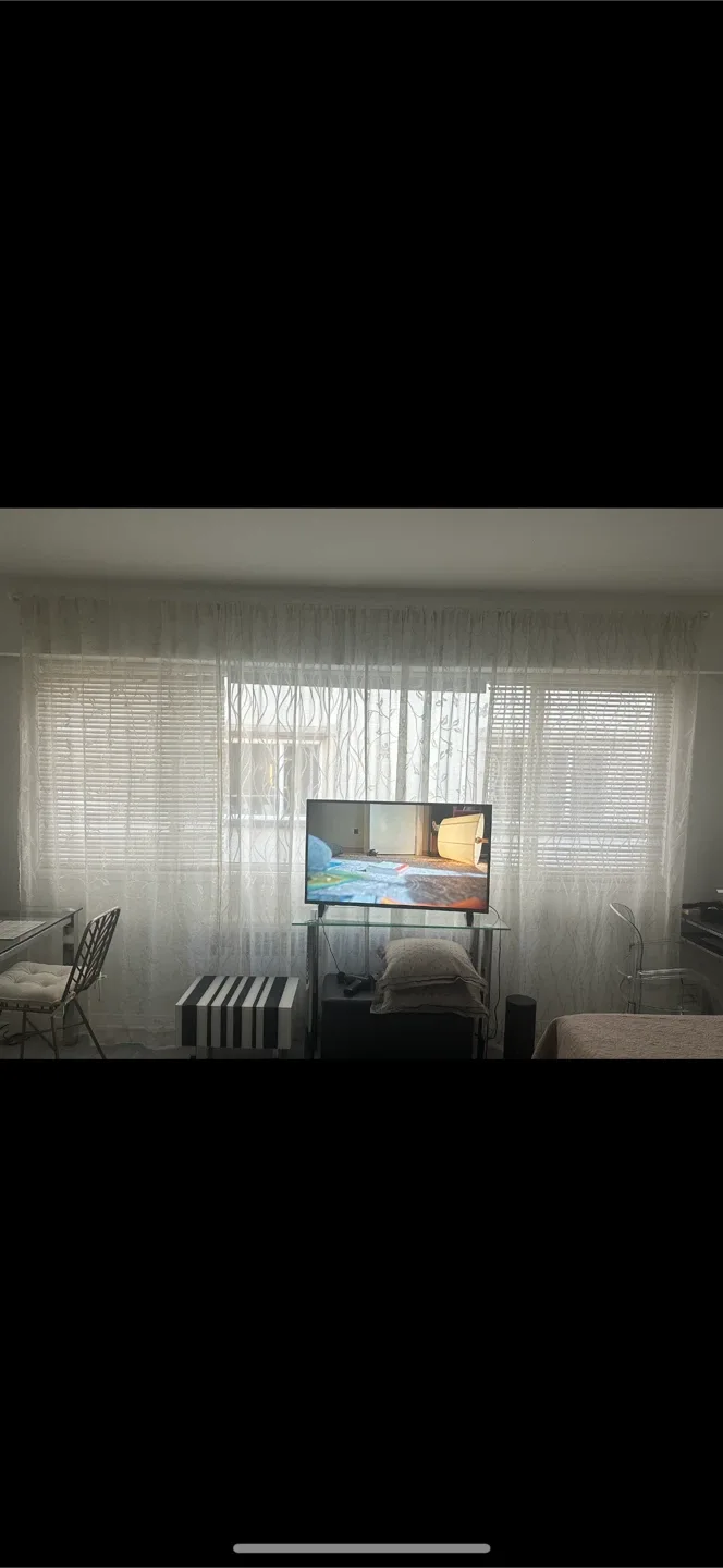 Sheer Off White Curtains