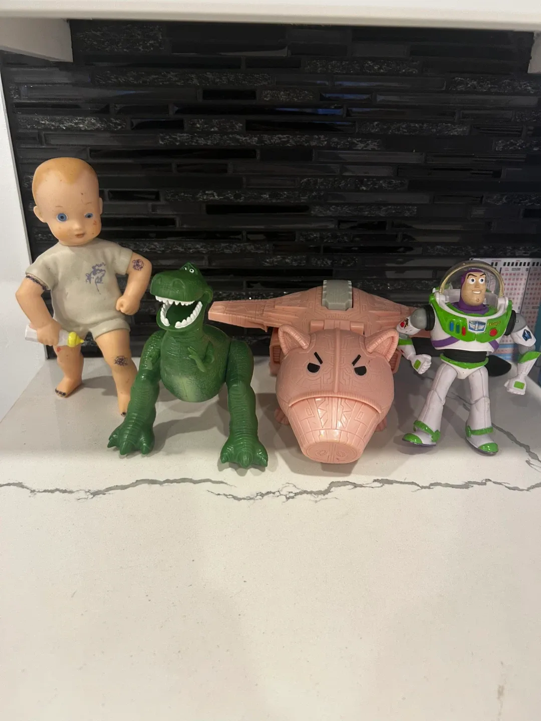 Toy Story Rex, Hamm, Buzz Lightyear Figures image indicator(2)