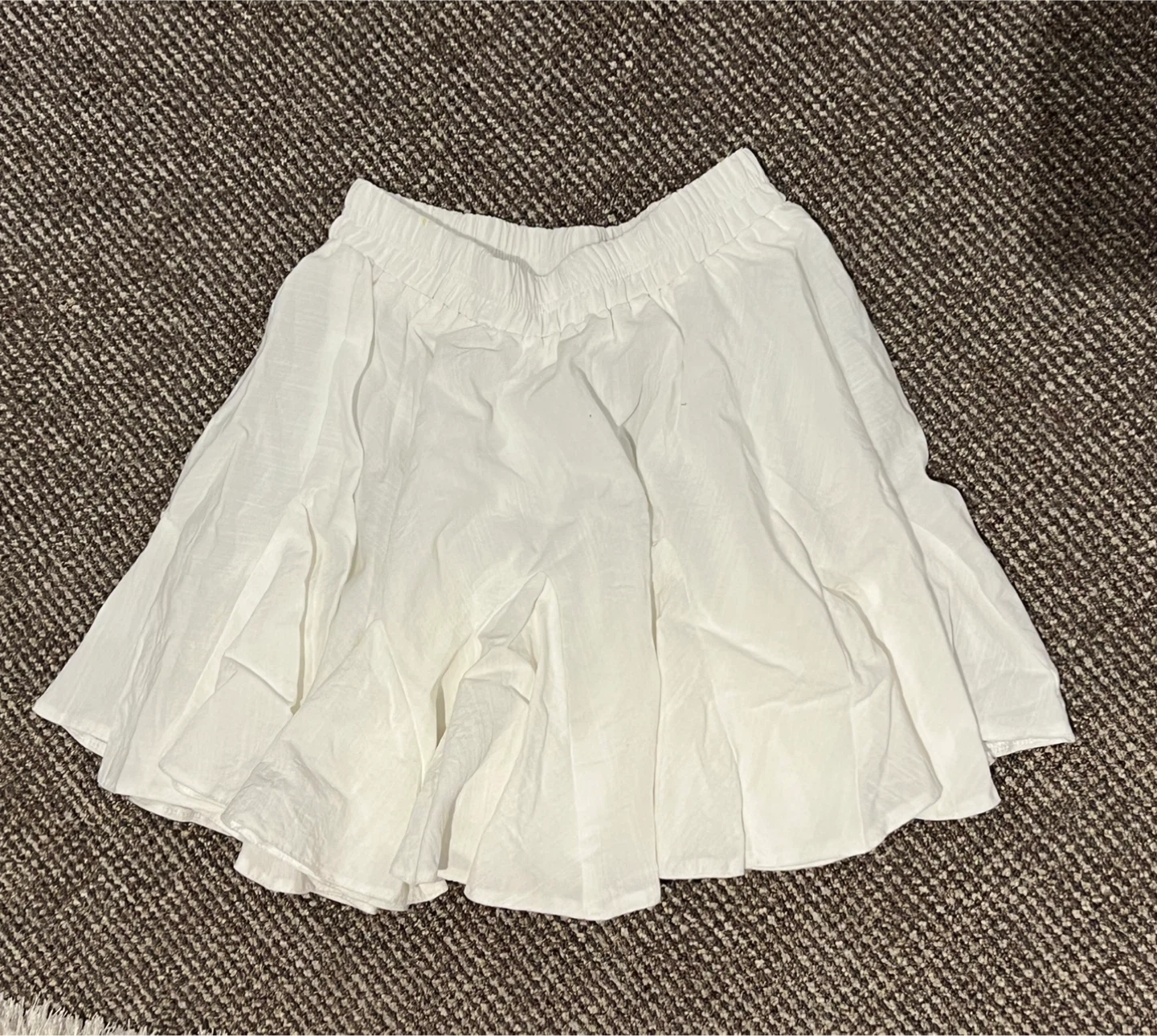 White Mini Skirt