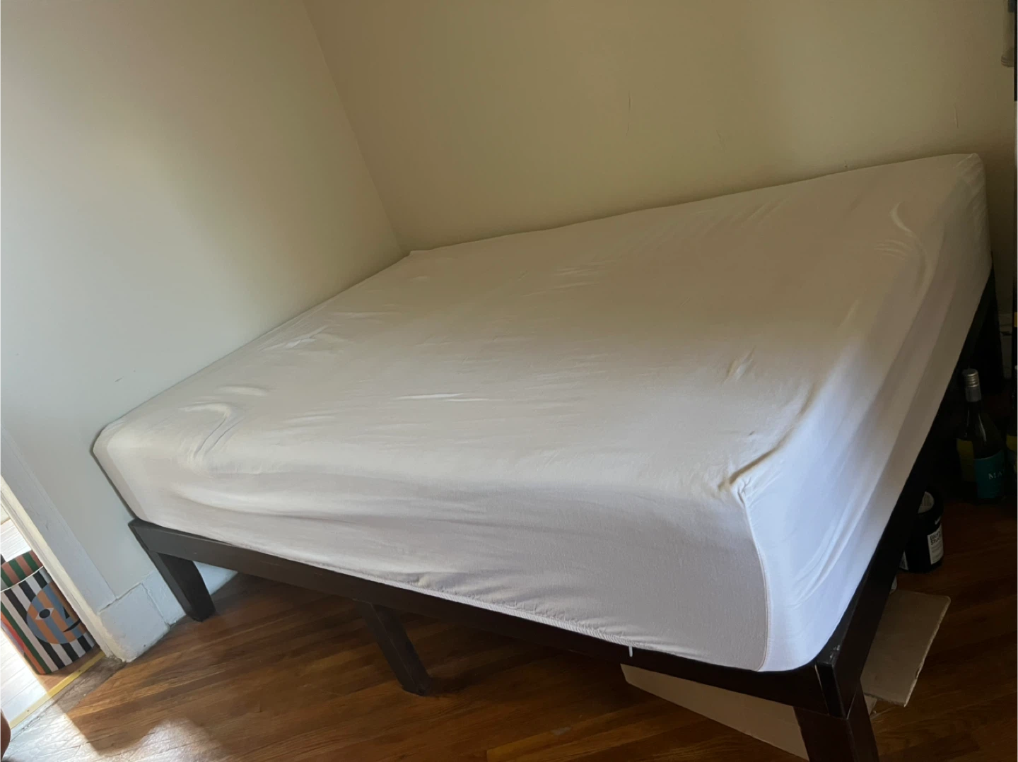Free IKEA Full Size Hybrid Mattress & Platform Bed