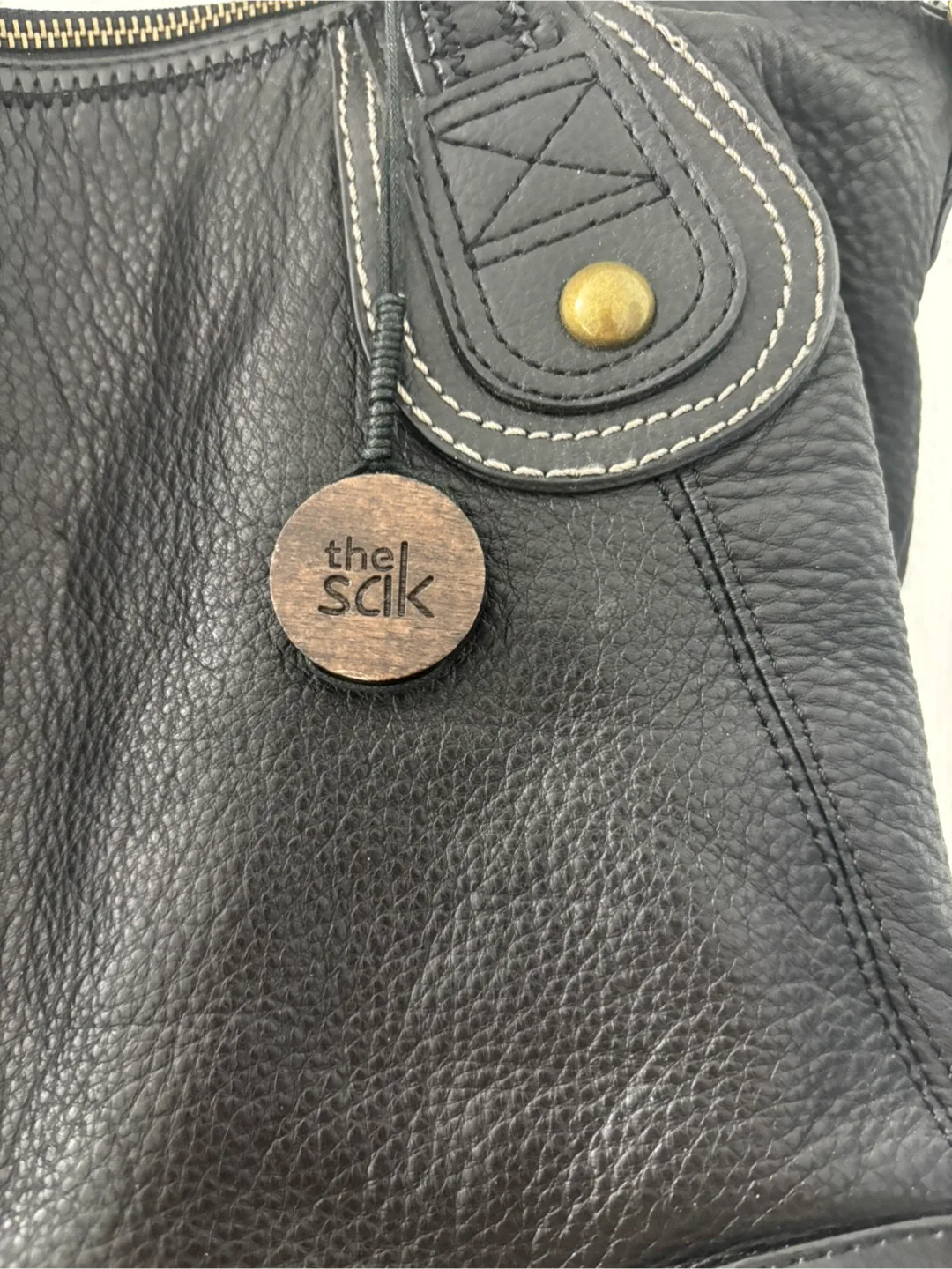 The Sak Black Leather Handbag image indicator(2)