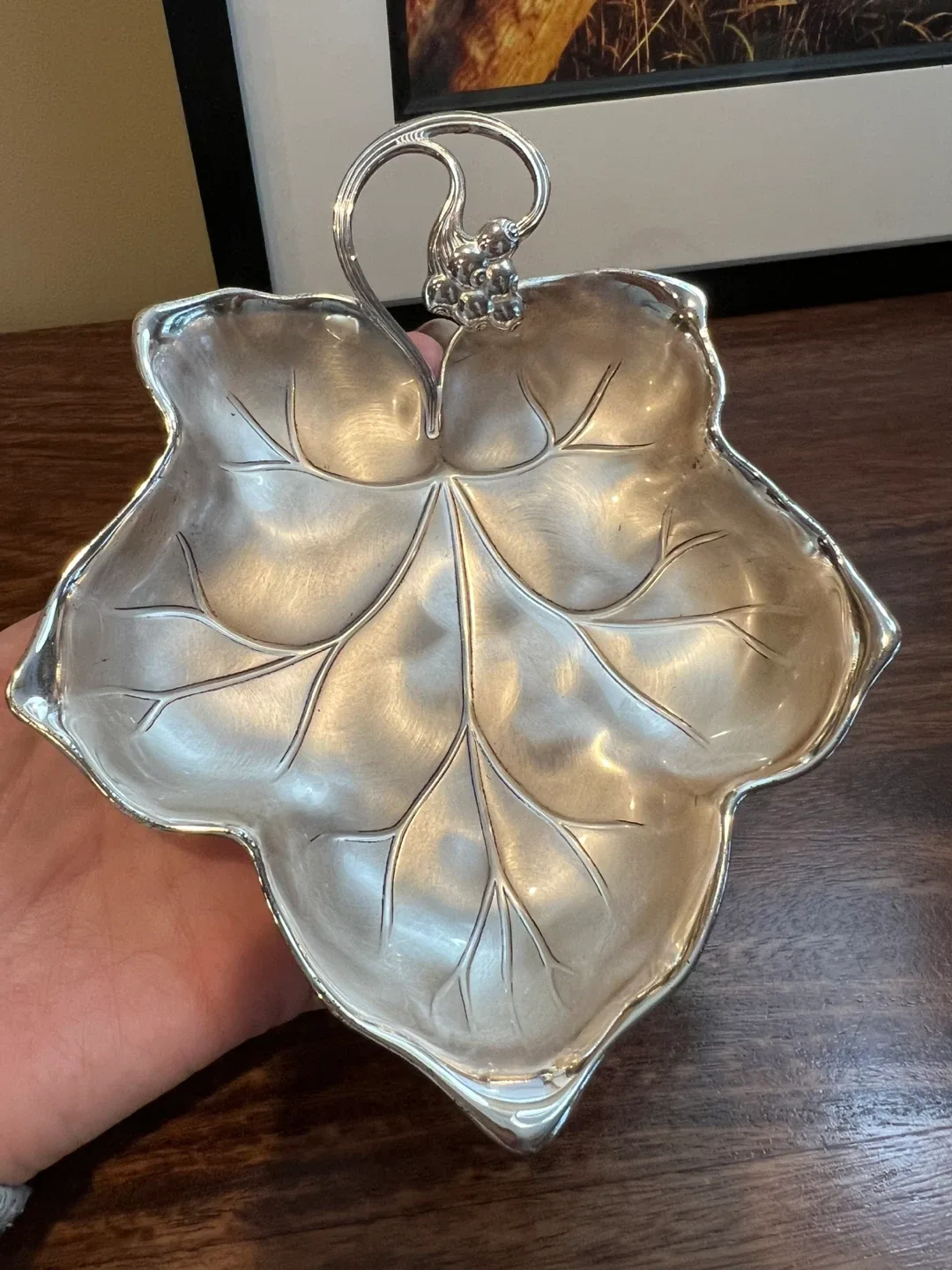 Mid Century WMF IKORA Leaf Dish image indicator(2)