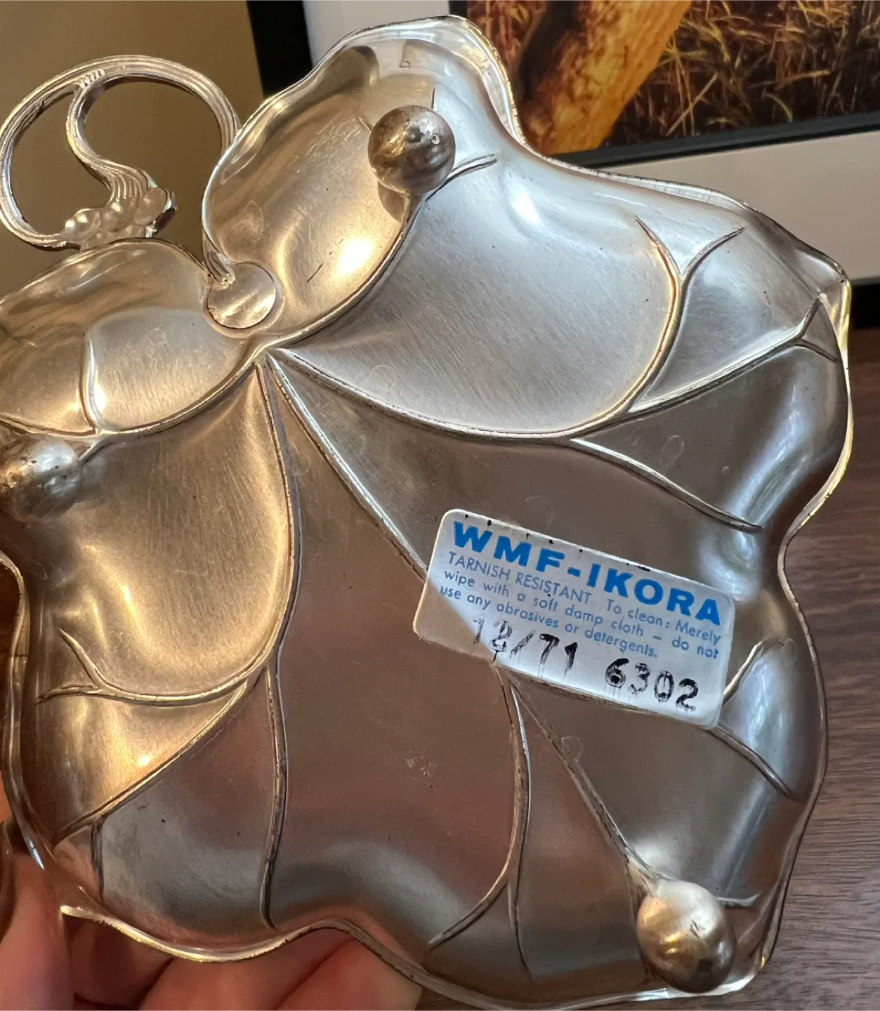 Mid Century WMF IKORA Leaf Dish image indicator(4)