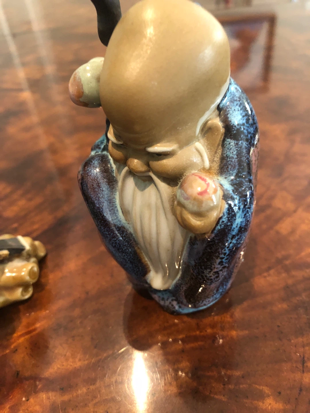 2 Vintage Chinese Ceramic Figurines - photo 2