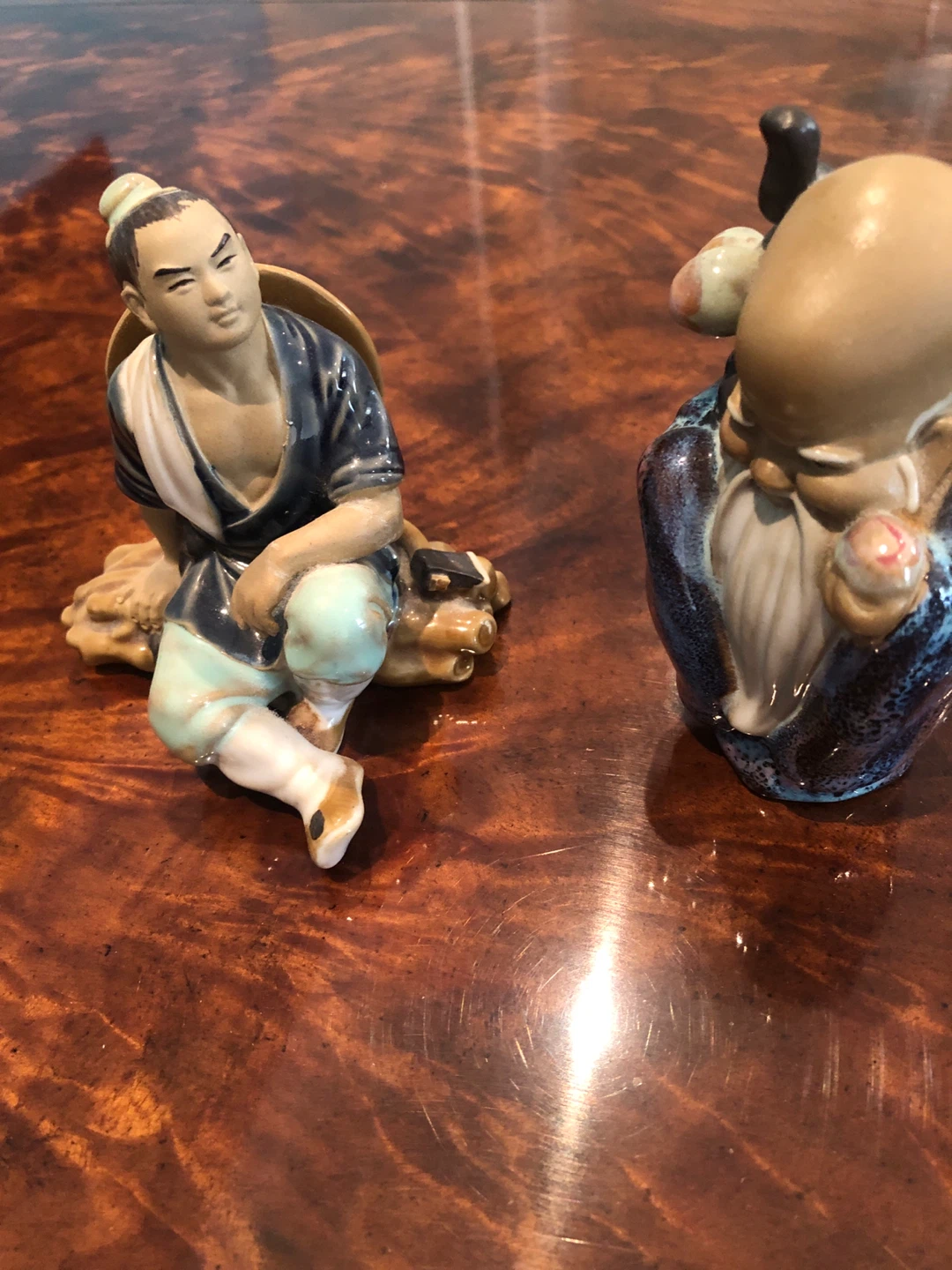 2 Vintage Chinese Ceramic Figurines