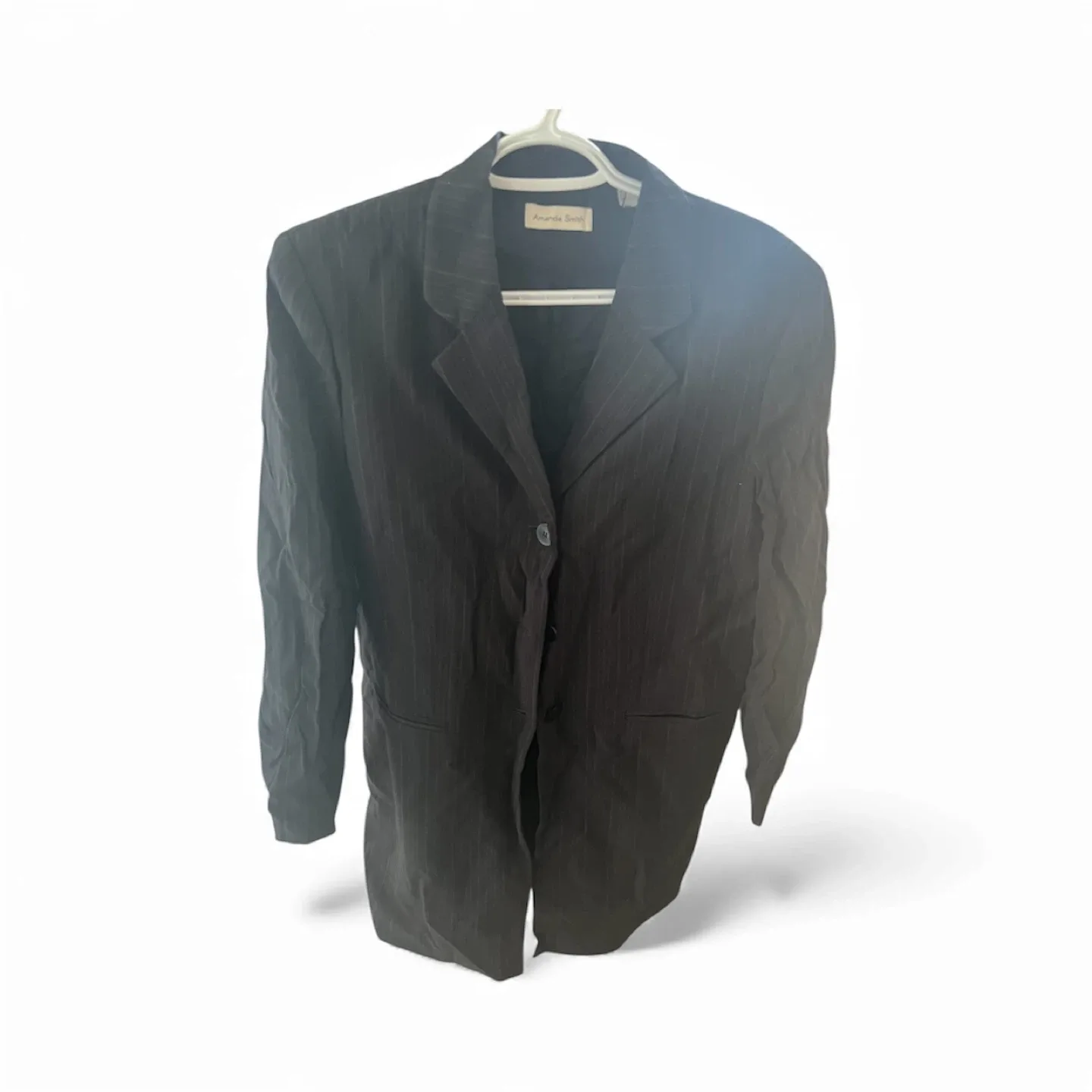 Amanda Smith Pinstripe Blazer image indicator(2)