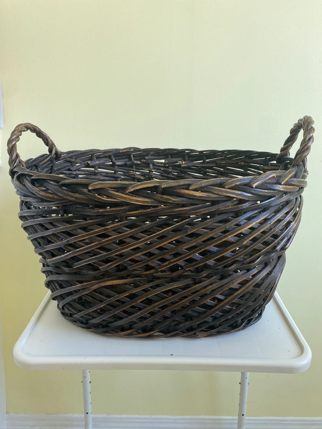 Woven Basket with Handles