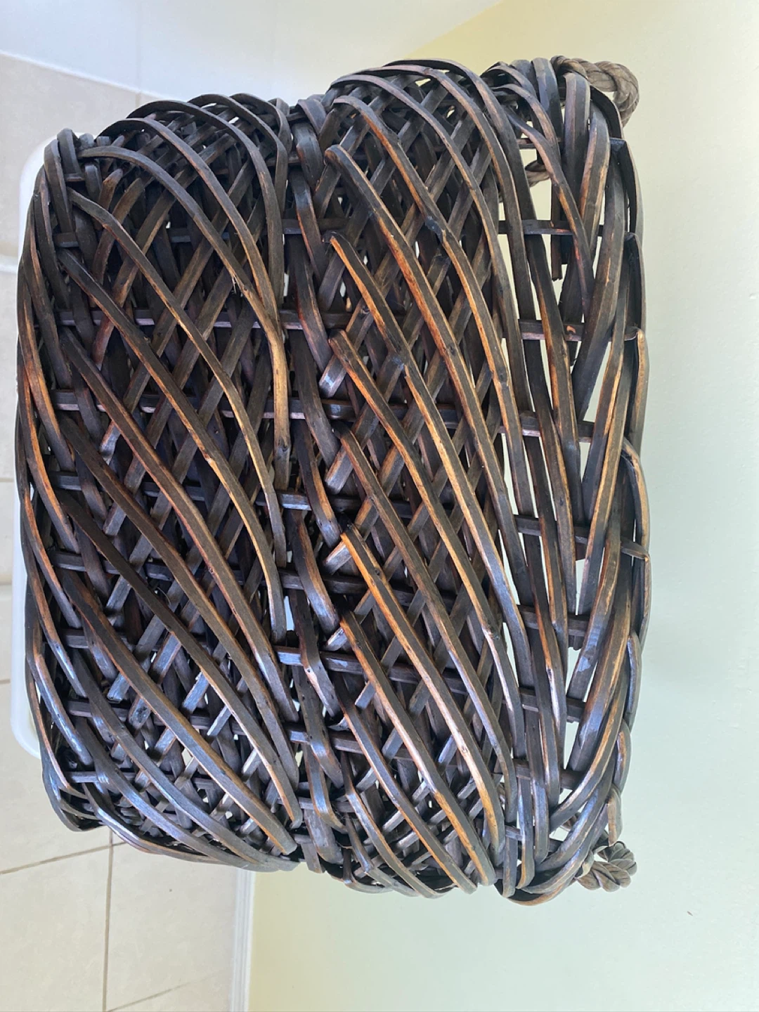 Woven Basket with Handles - photo 2