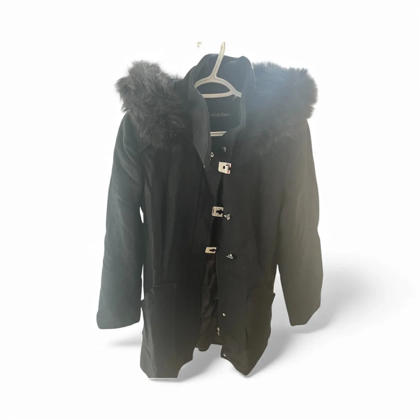 Calvin Klein Black Winter Coat image indicator(3)