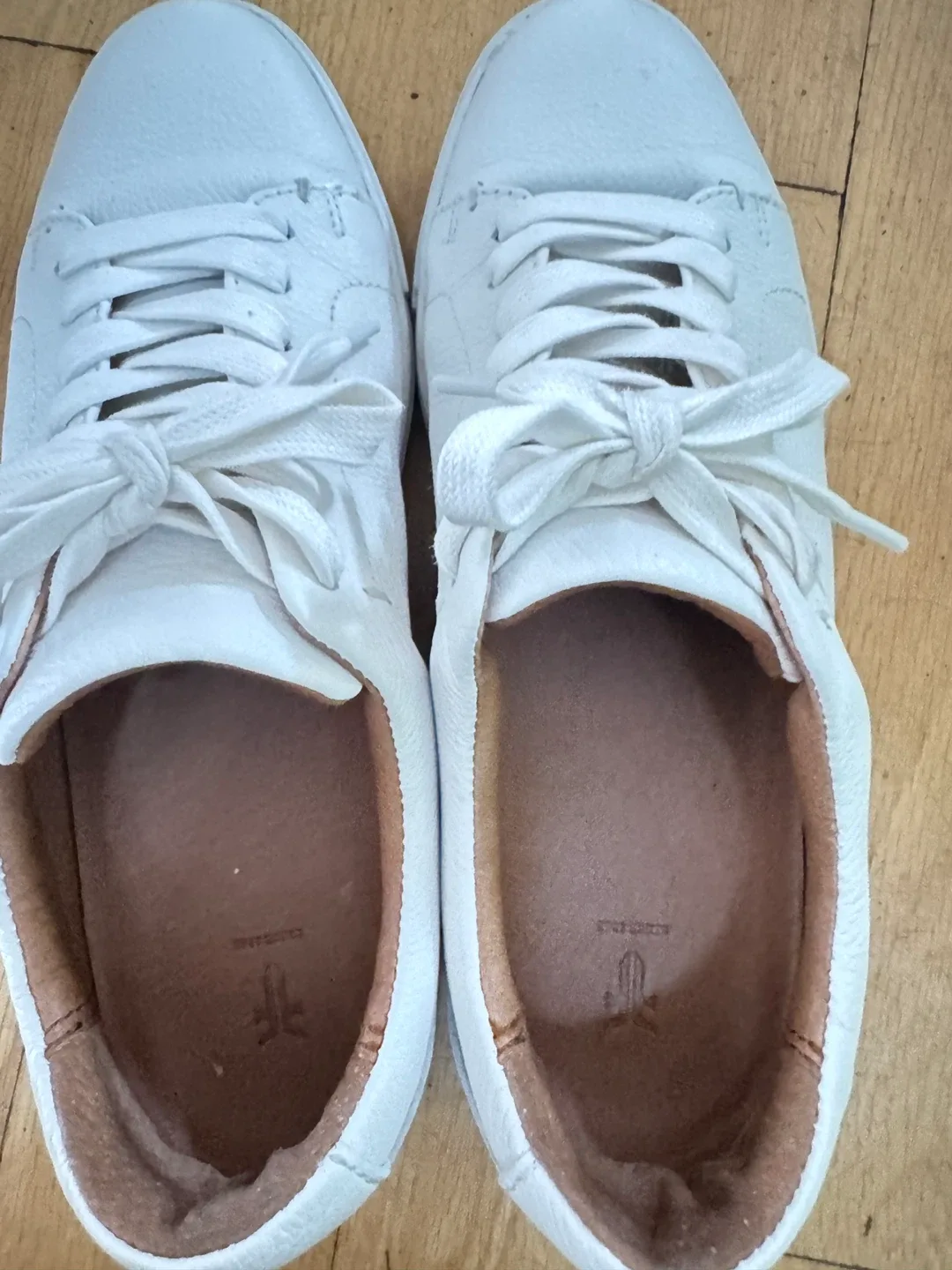 Frye White Leather Sneakers image indicator(4)