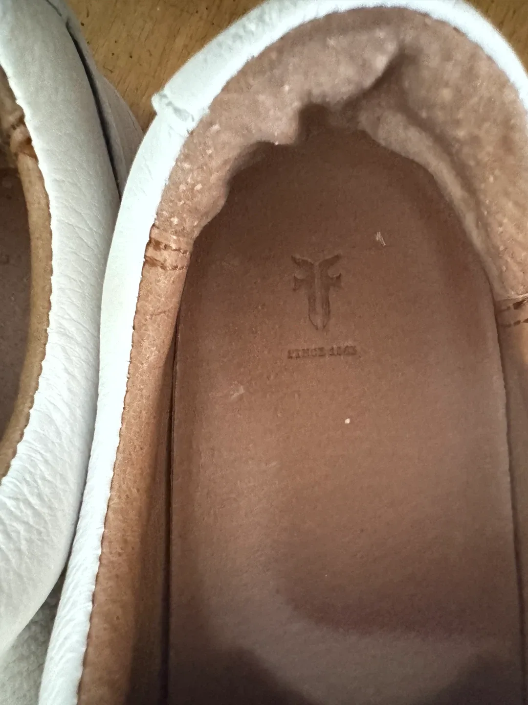 Frye White Leather Sneakers image indicator(2)