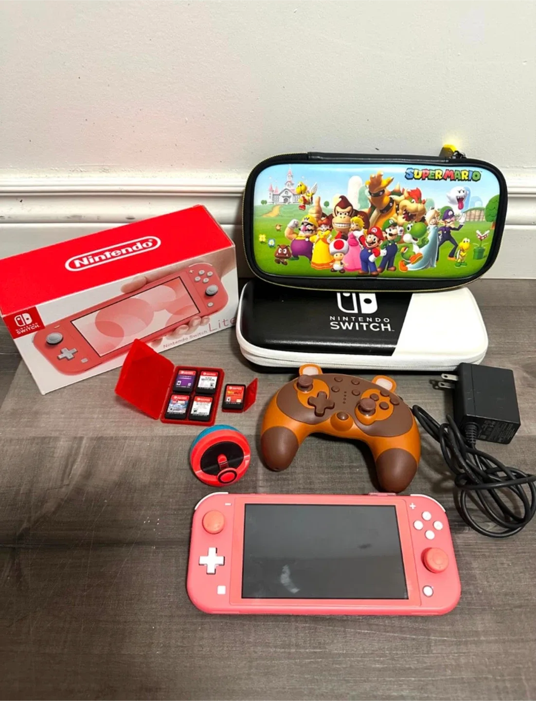 Nintendo Switch Lite Coral!!