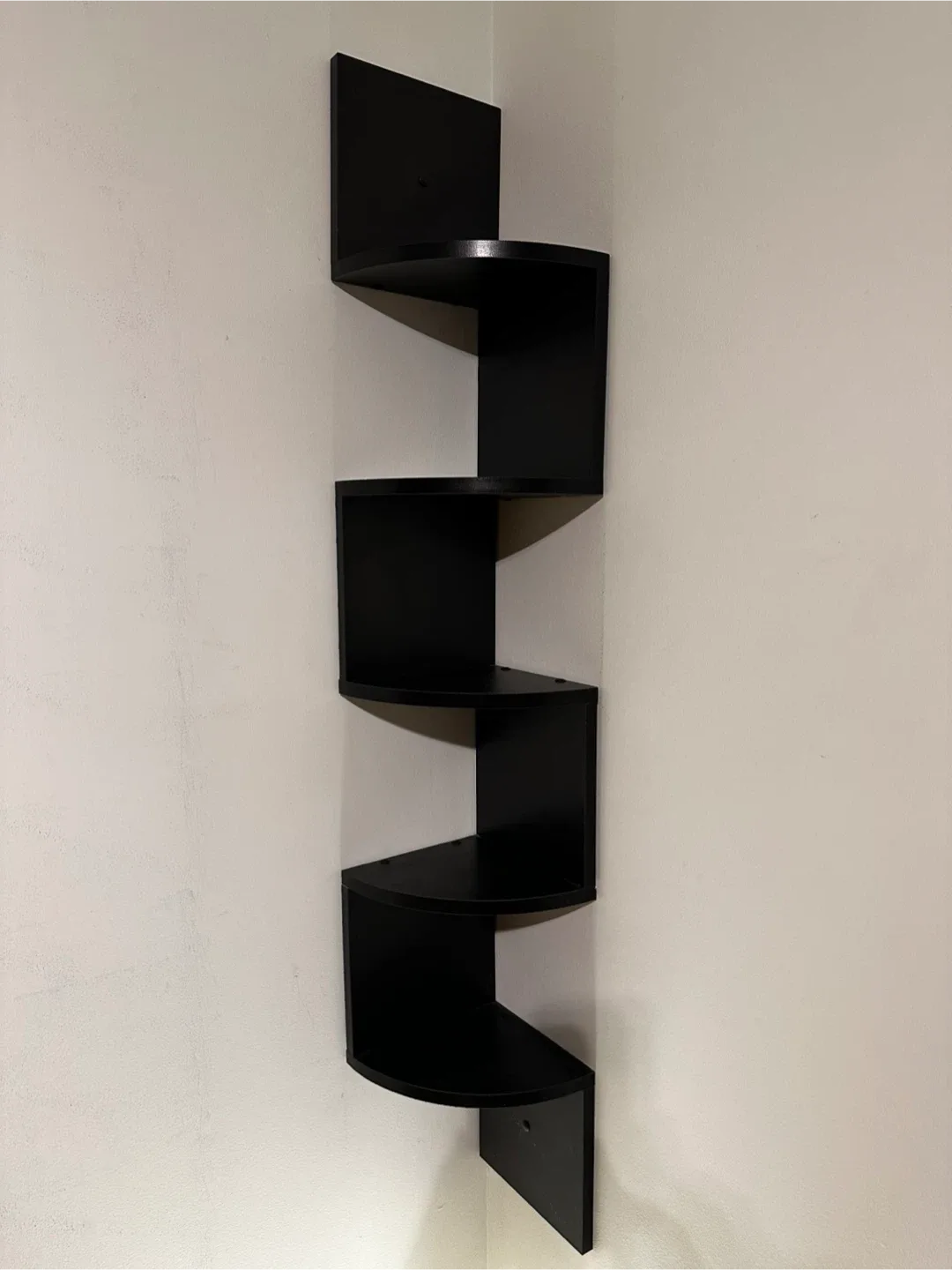 Black Corner Shelf - Great Condition!