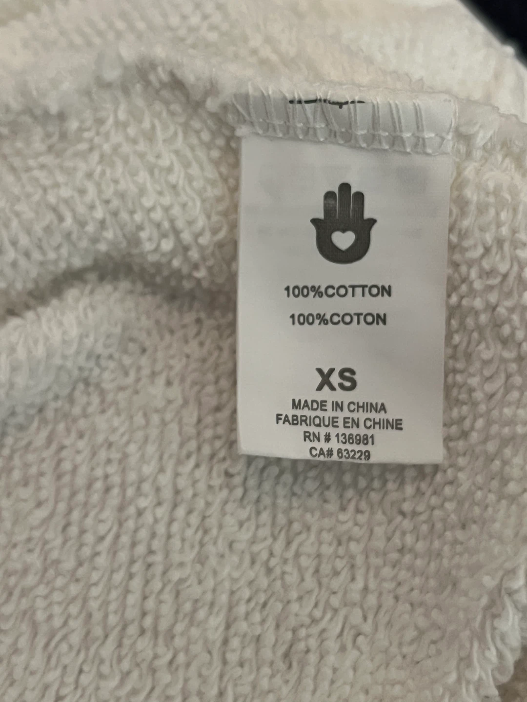Peloton x Spiritual Gangster Rainbow White Sweatshirt Size XS - photo 5