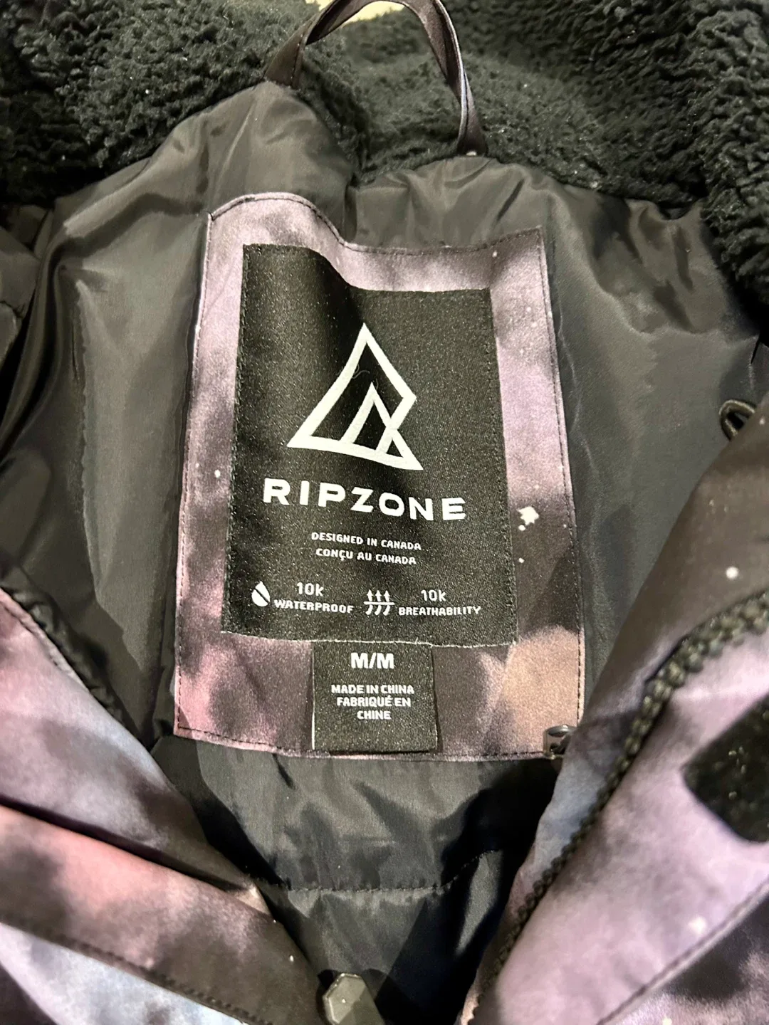 Ripzone Galaxy Print Winter Jacket - Size M/M image indicator(2)