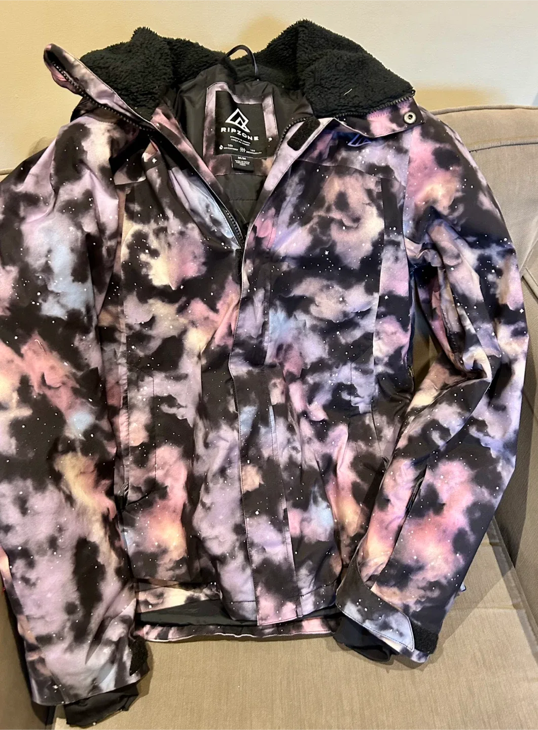 Ripzone Galaxy Print Winter Jacket - Size M/M