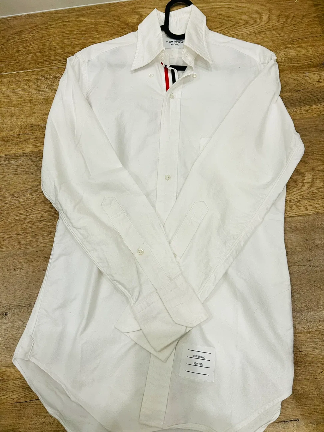 Thom Browne White Button Down Shirt