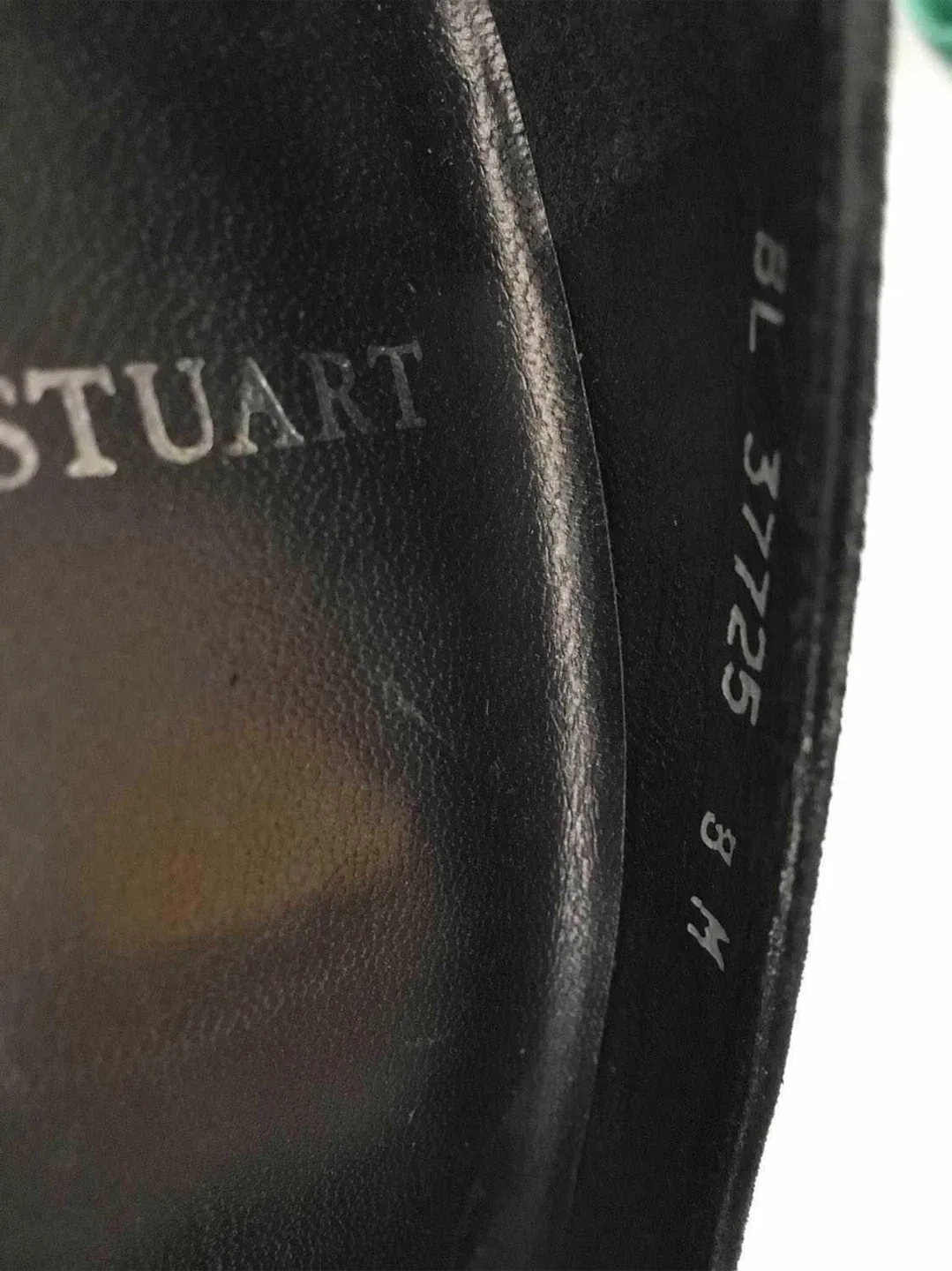 Brand New! Stuart Weitzman Black Suede Heels - Size 8M image indicator(5)