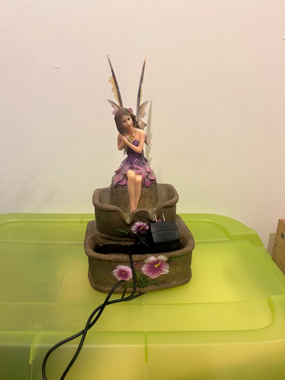 Fairy Water Fountain with Lights