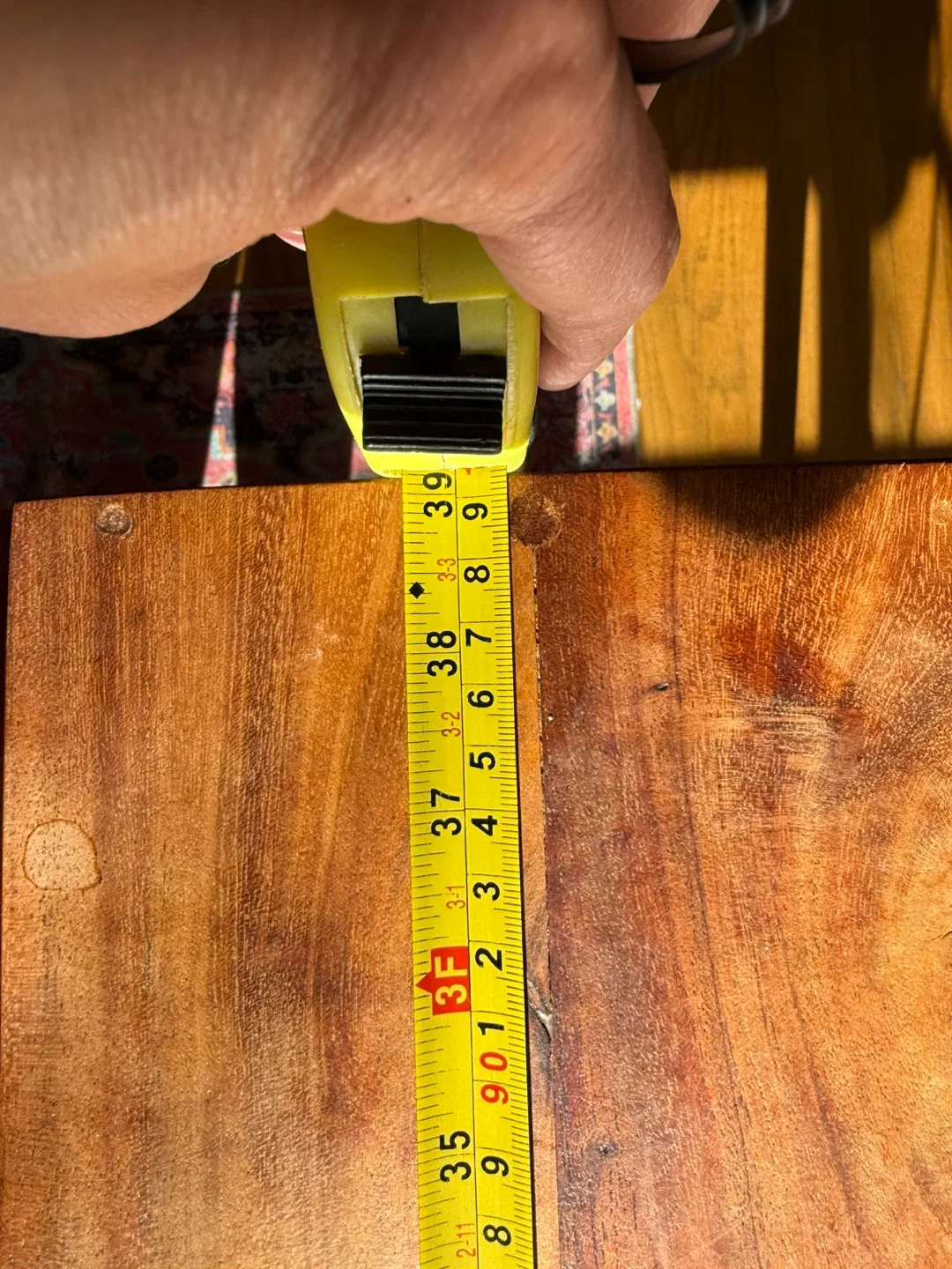 Wood Desk - 47x38 inches image indicator(2)