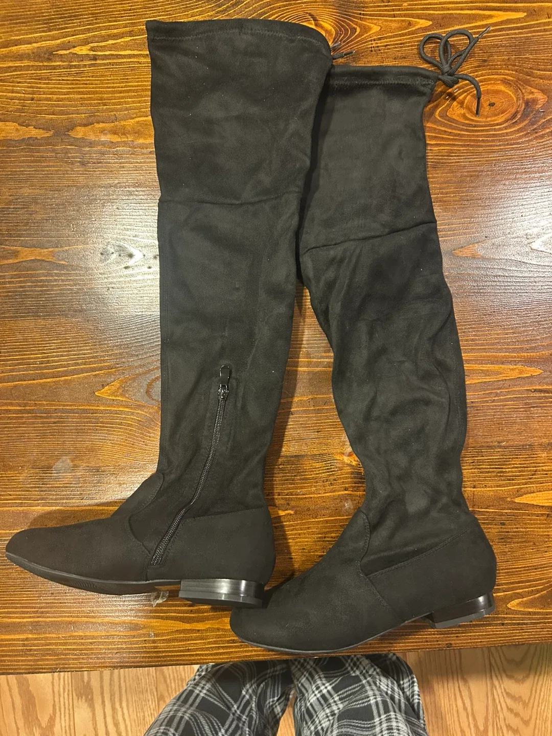 Dream Pairs Black Thigh High Boots image indicator(2)