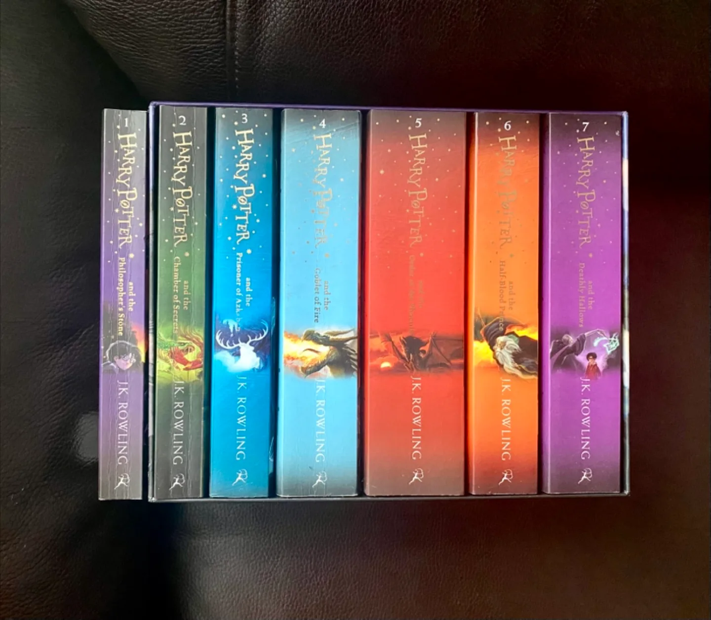 Harry Potter Books 1-7 Box Set by J.K. Rowling